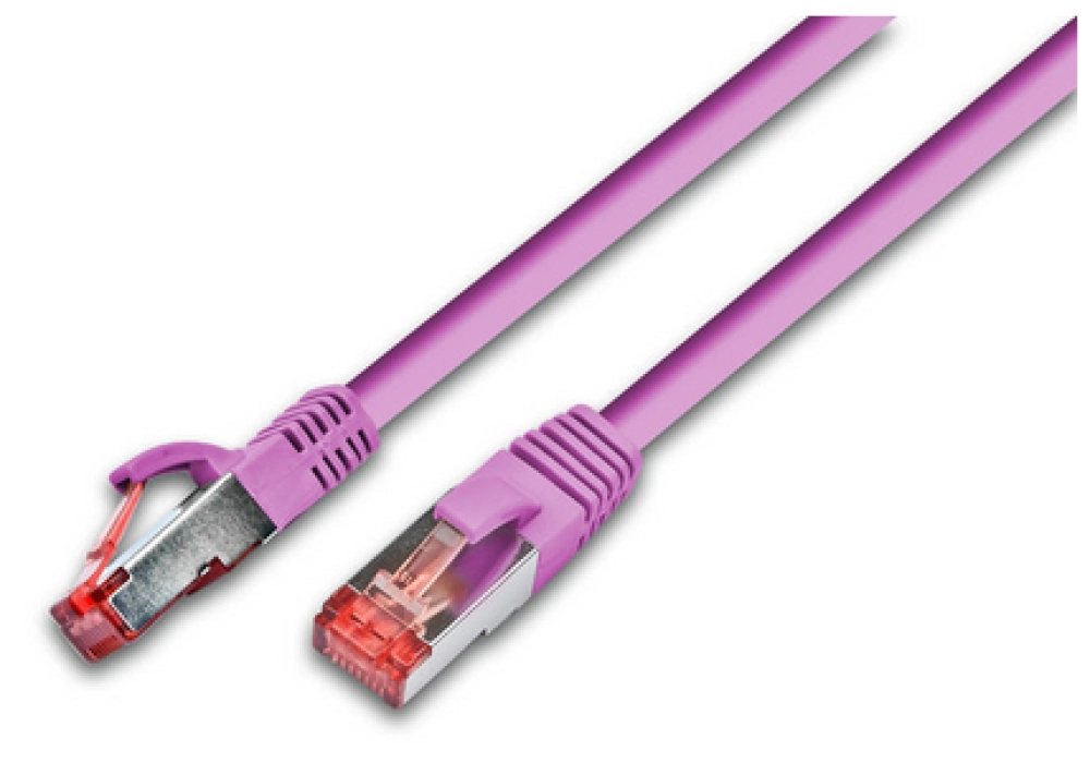 Wirewin Network Cable Cat 6 SFTP (Magenta) - 0.5 m