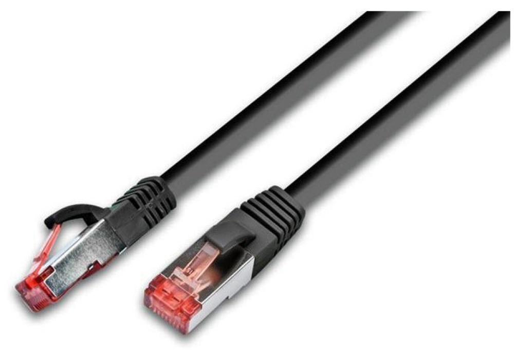 Wirewin Network Cable Cat 6a SFTP (Black) - 1.0 m