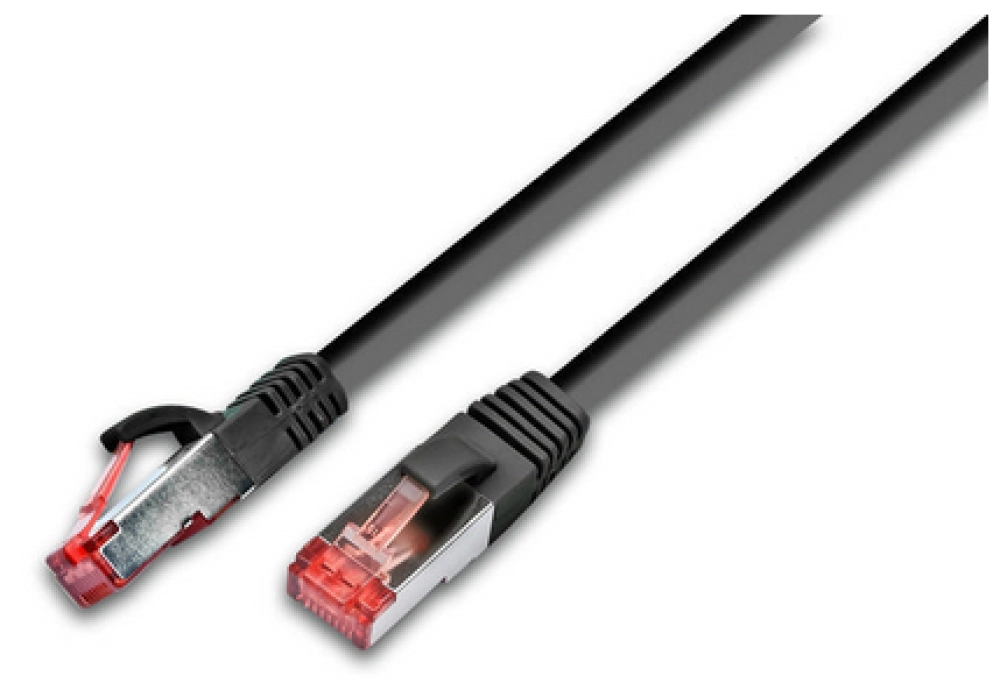 Wirewin Network Cable Cat 6a SFTP (Black) - 30.0 m