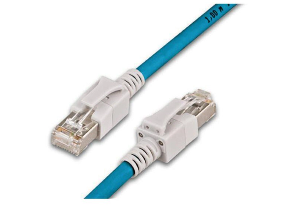 Wirewin Network Cable Cat 6a SFTP LED (Bleu) - 0.5 m