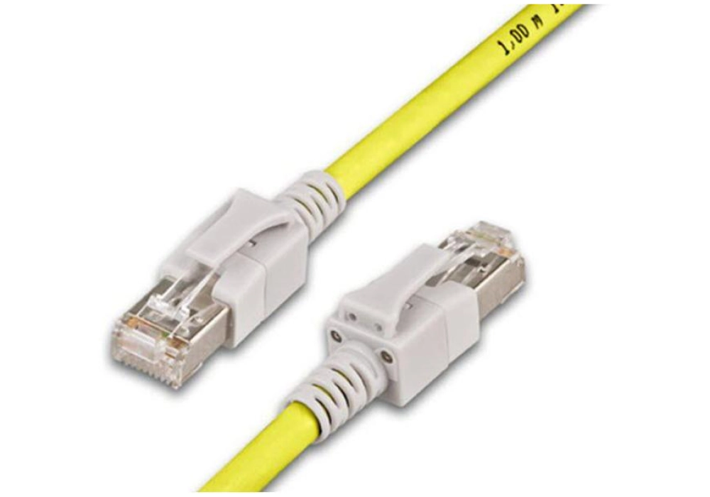 Wirewin Network Cable Cat 6a SFTP LED (Jaune) - 1.0 m