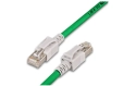 Wirewin Network Cable Cat 6a SFTP LED (Vert) - 0.5 m