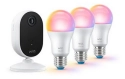 WiZ Caméra de sécurité Indoor WiFi Kit, 3 ampoules E27 incluses