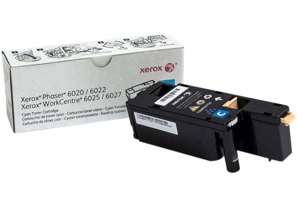 Xerox Toner Cartridge - Phaser 6020/6022/6700/WorkCentre 6025/6027 - Cyan