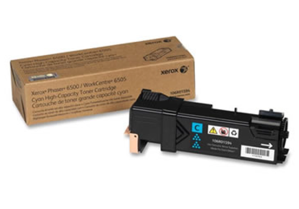 Xerox Toner Cartridge - Phaser 6500/WC6505 - Cyan (High Capacity)