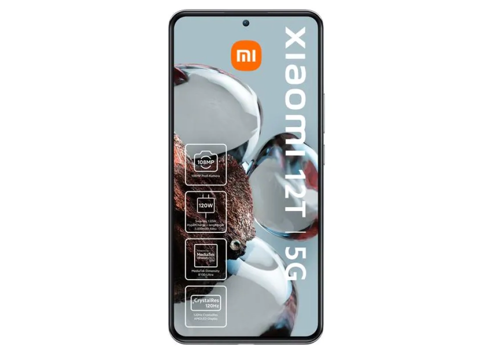 Xiaomi 12T 256 GB (Argenté)