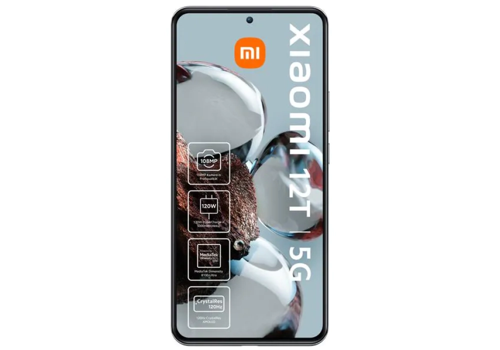 Xiaomi 12T 256 GB (Noir)