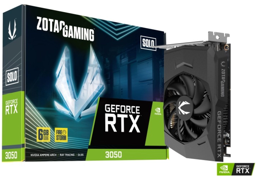 Zotac Gaming GeForce RTX 3050 Solo