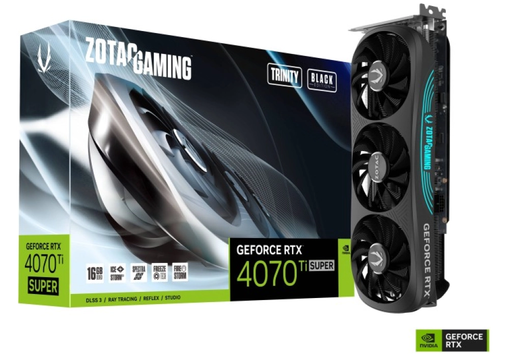 Zotac Gaming GeForce RTX 4070 Ti SUPER Trinity Black Edition