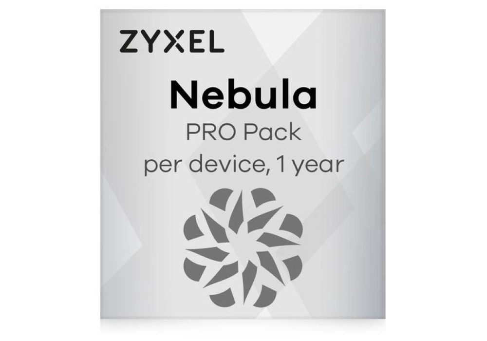 Zyxel iCard Nebula Pro Pack par appareil 1 an